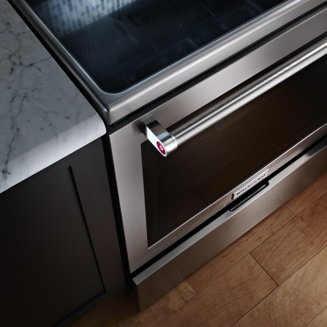 Get great results with a freestanding electric stove.