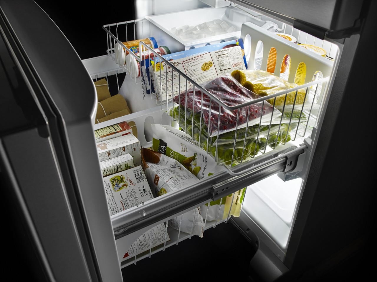 Find a bottom freezer freestanding refrigerator for your home.