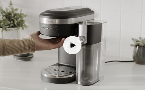 KitchenAid® Espresso Machine & Automatic Milk Frother: Care & Cleaning 