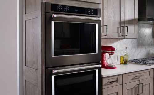 KitchenAid® Wall Oven in a modern kitchen