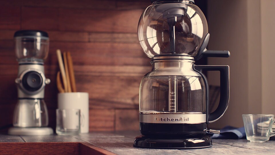 The KitchenAid® Siphon Coffee Brewer. The KitchenAid® Siphon Coffee Brewer.