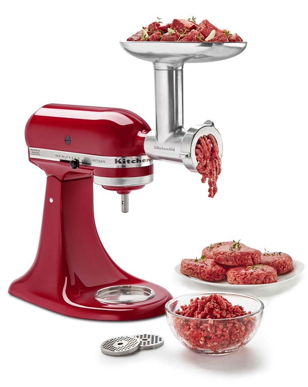 The Metal Food Grinder Attachment. The Metal Food Grinder Attachment.