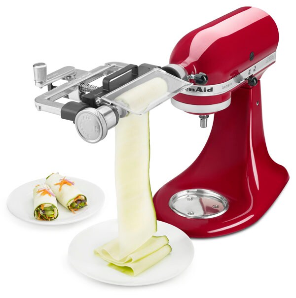 The Vegetable Sheet Cutter Attachment transforms veggies into healthy meals. The Vegetable Sheet Cutter Attachment transforms veggies into healthy meals.