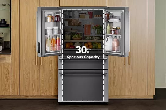 30 cu. ft. French Door Refrigerator with Interior Water and Ice