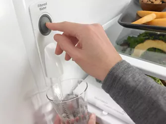Kitchenaid water dispenser top
