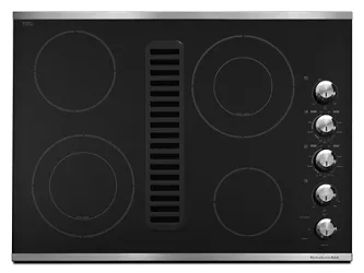 Kitchenaid induction cooktop with downdraft on sale