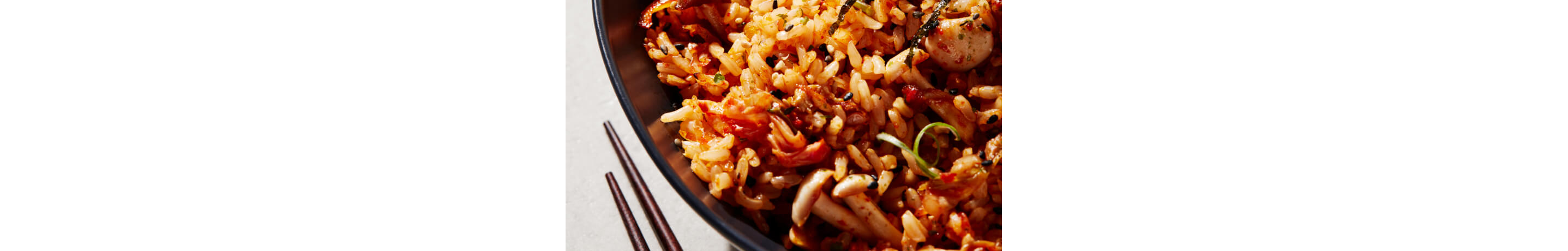 Kimchi Brown Fried Rice.