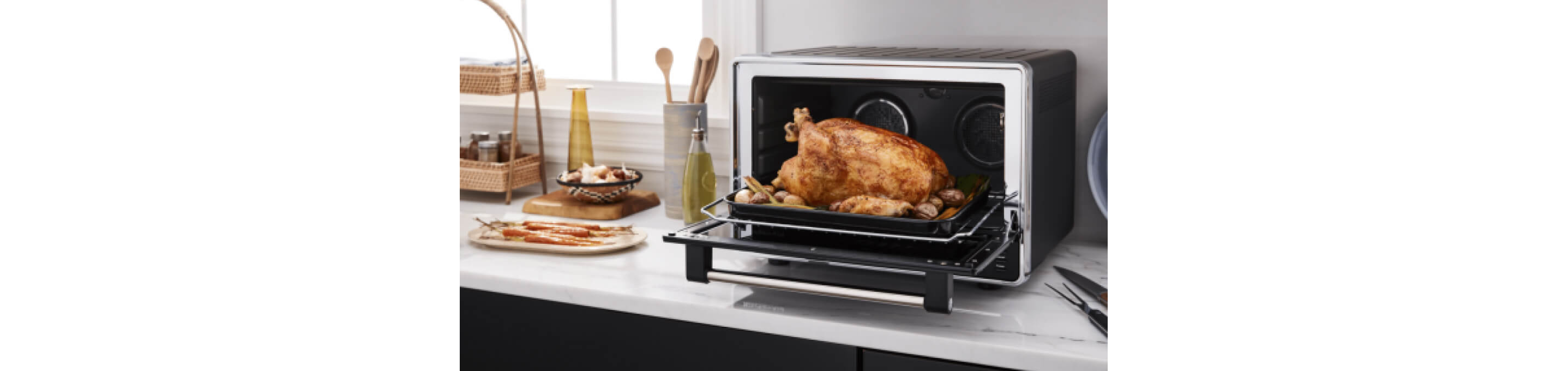 A whole roasted chicken.