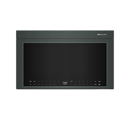 A green Juniper KitchenAid® microwave