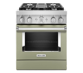 30" Dual-Fuel Commercial-Style Range