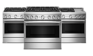 A collage of KitchenAid® Commercial-Style Gas Ranges