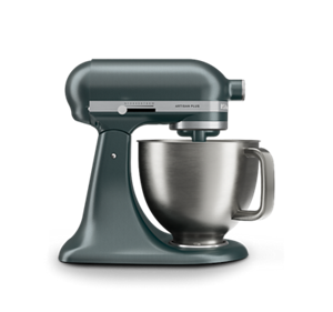 A KitchenAid® Juniper Stand Mixer.