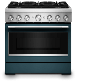 An Agave dual-fuel commercial-style range.