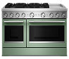 A KitchenAid® Dual-Fuel Commercial-Style Ranges