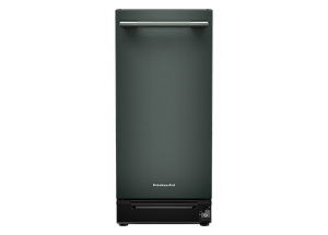 A 15 in. Built-In Trash Compactor with Built-In Odor Management System in Juniper.