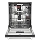 A flush KitchenAid® dishwasher.
