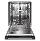A two rack KitchenAid® dishwasher.