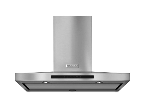 A KitchenAid® 36" Wall-Mount, 3-Speed Canopy Range Hood