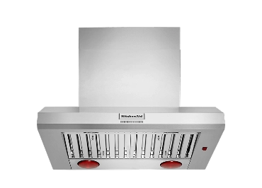 A KitchenAid® 36" Commercial-Style Wall-Mount Canopy Range Hood