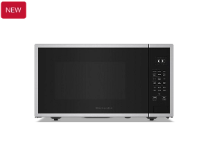 A KitchenAid® 1.5 Cu. Ft. Countertop Sensor Cooking Microwave. 