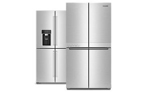 A collage of KitchenAid® 4 & 5 Door Refrigerators