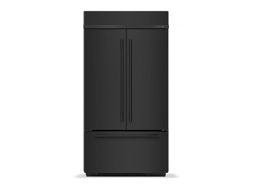A KitchenAid® 42" Built-In French Door Bottom Mount Refrigerator with Platinum Interior