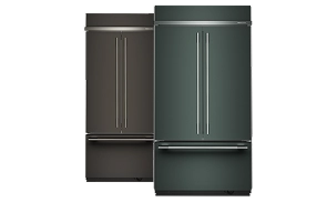 A collage of KitchenAid® French Door Refrigerators