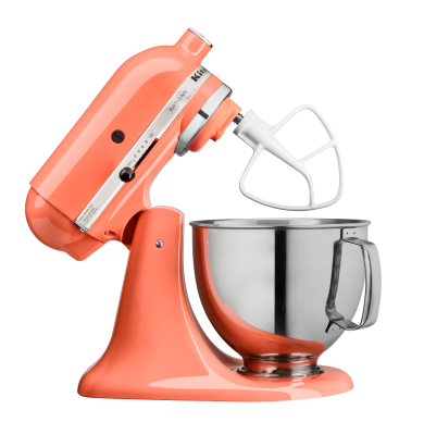 KitchenAid® tilt-head stand mixer.