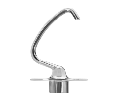 KitchenAid® silver-plated dough hook.