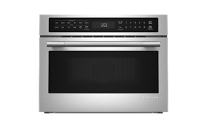 A KitchenAid® 1.8 Cu. Ft. Convection Microwave Speed Oven.