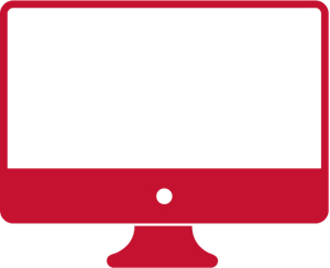 Desktop computer icon