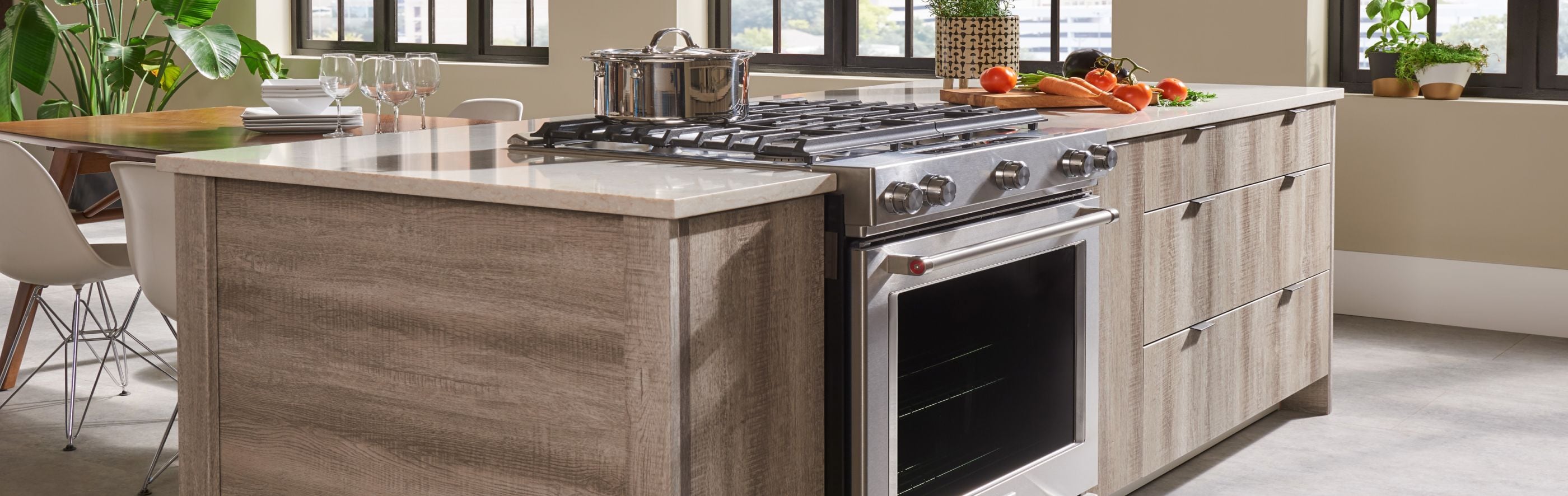 THE CABINET SPACE BELOW MY COOKTOP