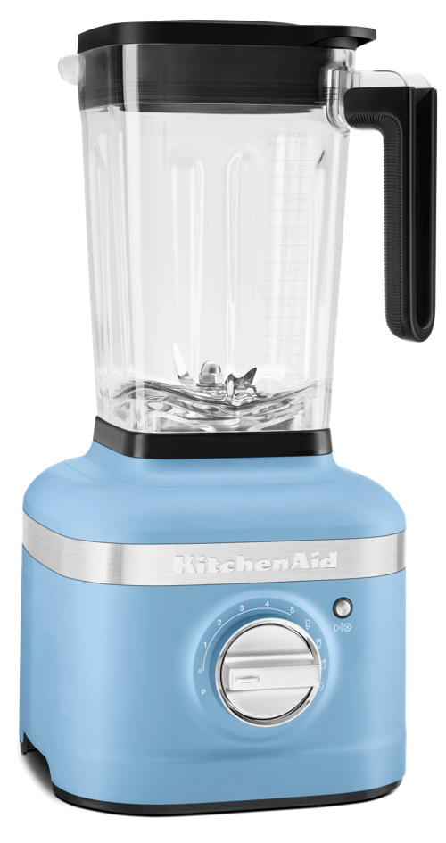 Product shot of Blue Velvet K400 Blender.