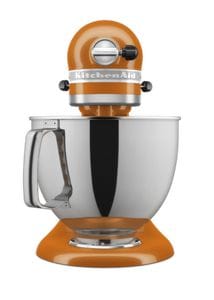 An Artisan® Series Stand Mixer in Honey.
