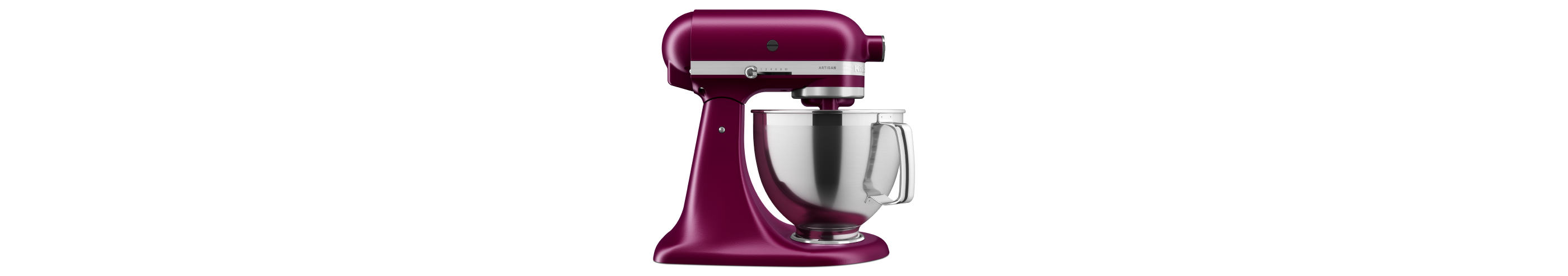 An Artisan® Series Stand Mixer in Beetroot.