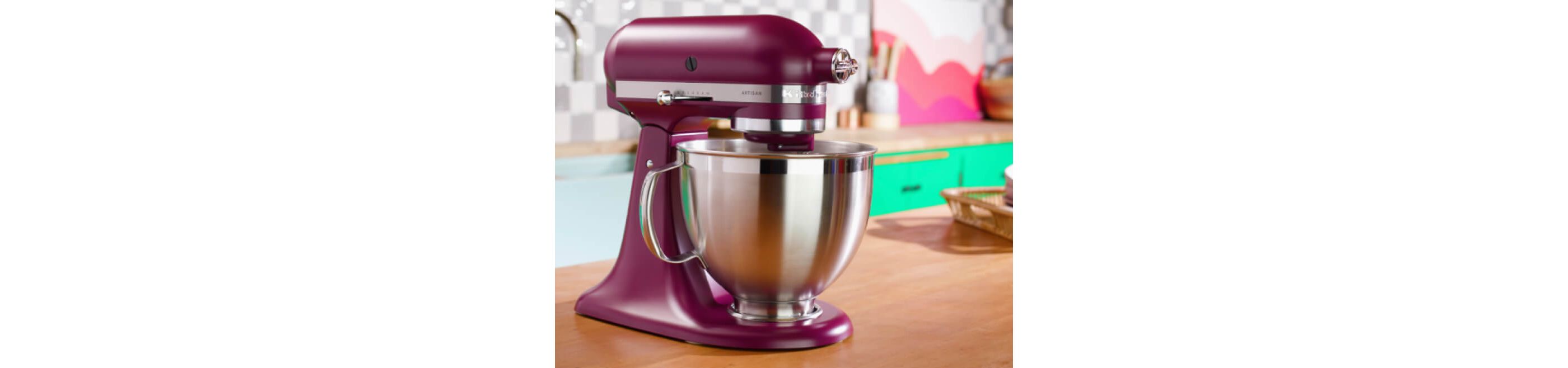An Artisan® Series Stand Mixer in Beetroot.