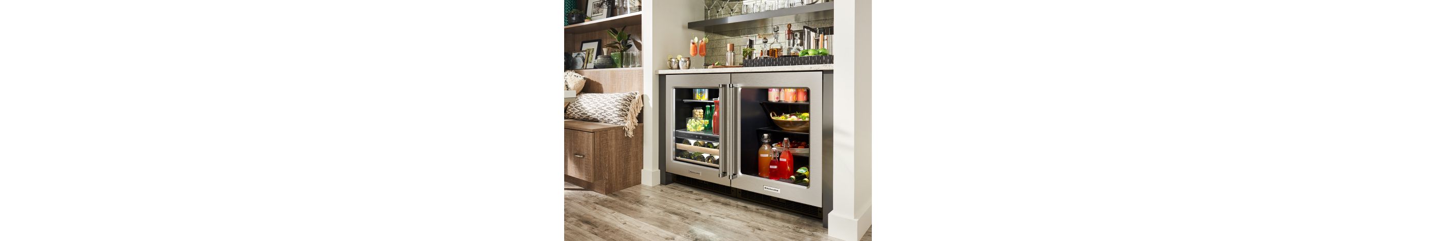 Undercounter refrigeration.