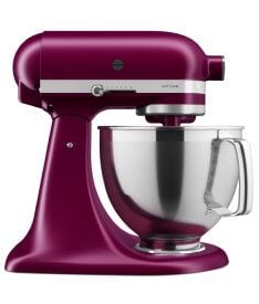 An Artisan® Series Stand Mixer in Beetroot.