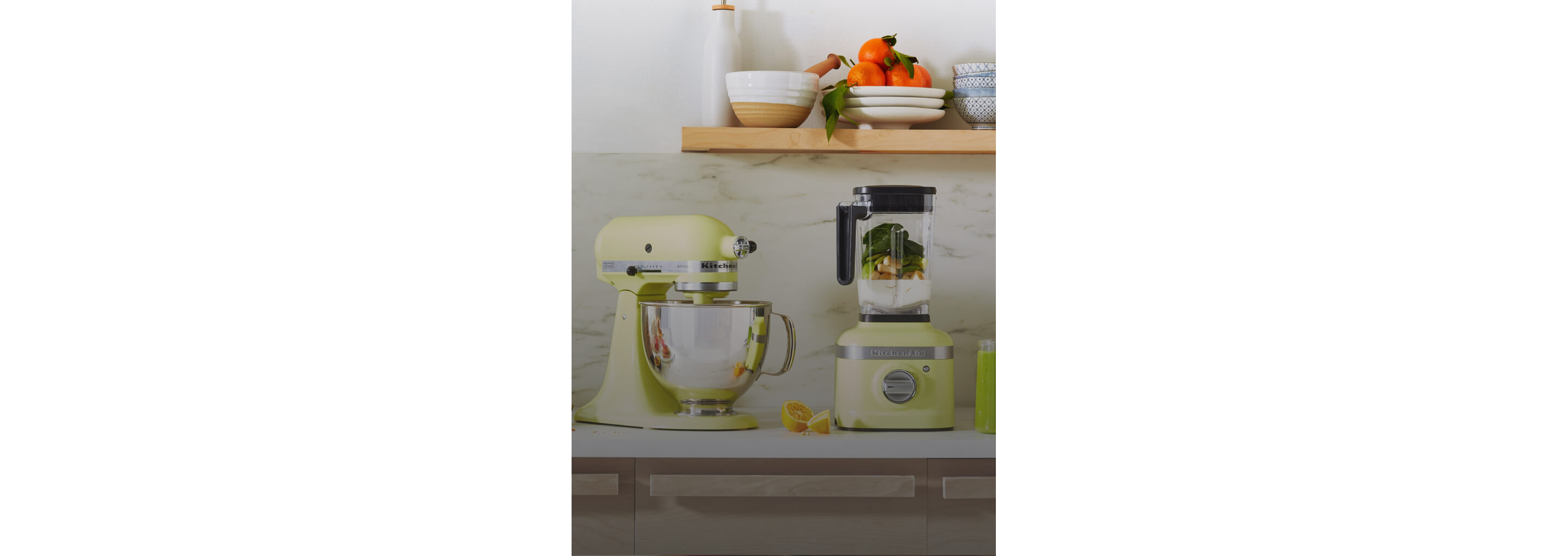 The Kyoto Glow Stand Mixer and Blender.