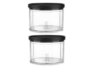 The KitchenAid Go™ Cordless Top Down Chopper Bowls. 