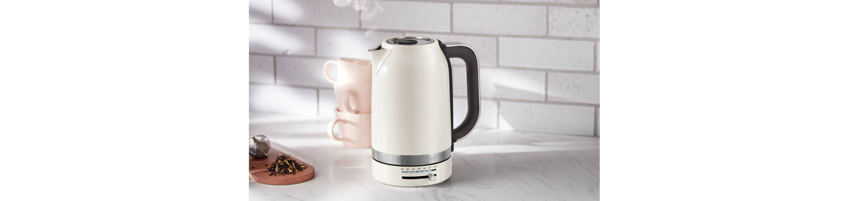 A KitchenAid® Kettle.