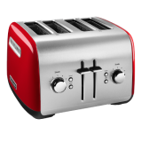 A KitchenAid® 4-Slice Toaster.