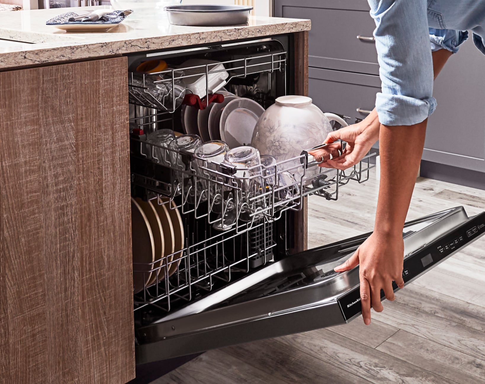 Top of the line kitchenaid deals dishwasher