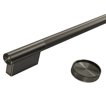 A Black Ore handle and knob.