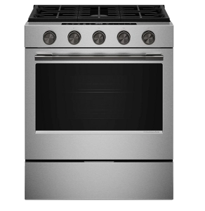 A Stainless Steel Range