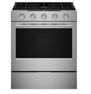 A Stainless Steel Range