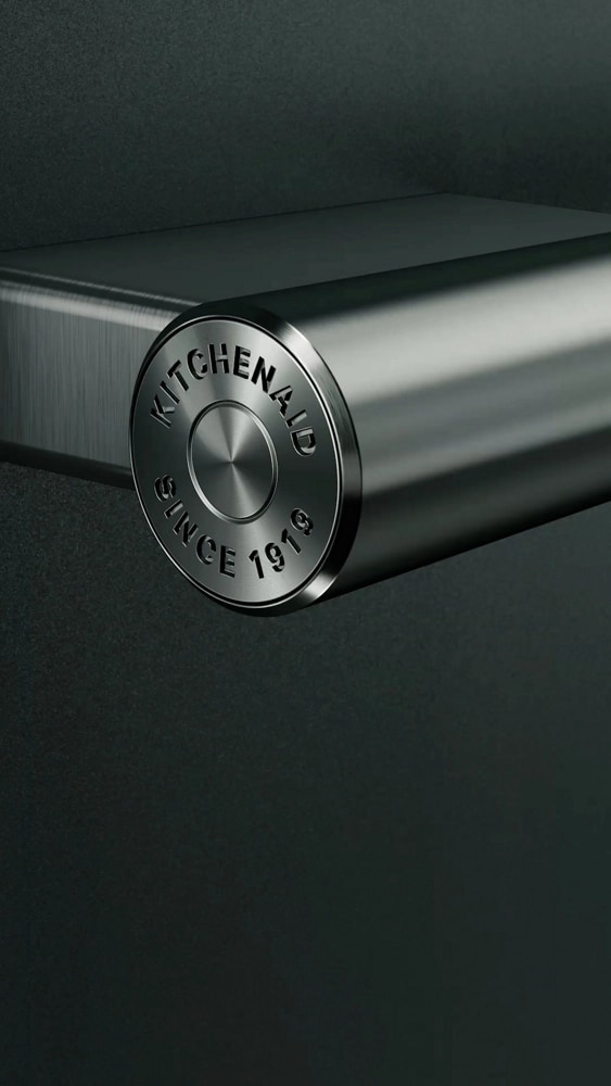 The detail on the end of a handle.