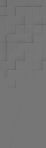 Tiles of stainless steel.