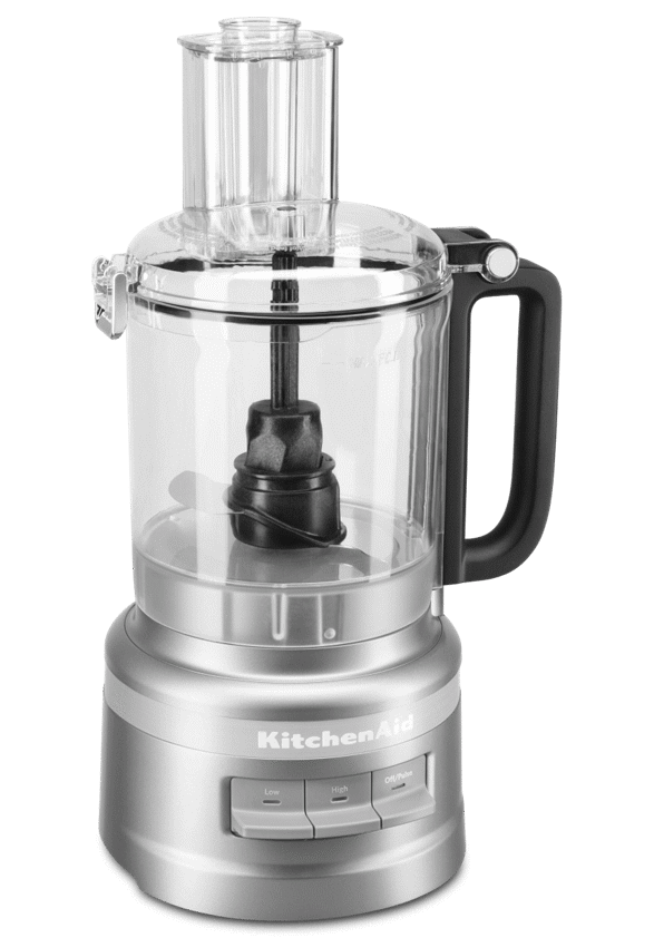 A Contour Silver 9 Cup Food Processor.
