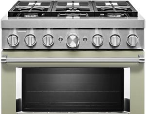 36" 6-Burner Dual Fuel Freestanding Range, Commercial-Style